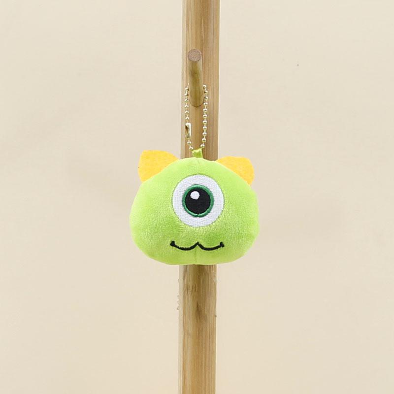 Mike Monsters Cute Inc Plush Keychain Orange Fruit Bag Decor Collectible Toy