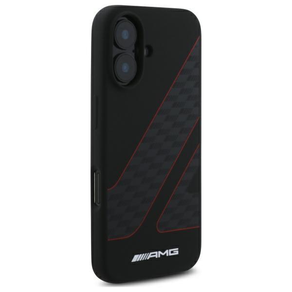 Amg Amhmp16S2Scfr Iphone 16 6,1         Black/Black Hardcase Checkered Flag Pattern Magsafe