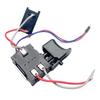 Cordless Electric Drill Trigger Switch with Speed Controller and Dustproof Push Button for Power Tools Replacement
