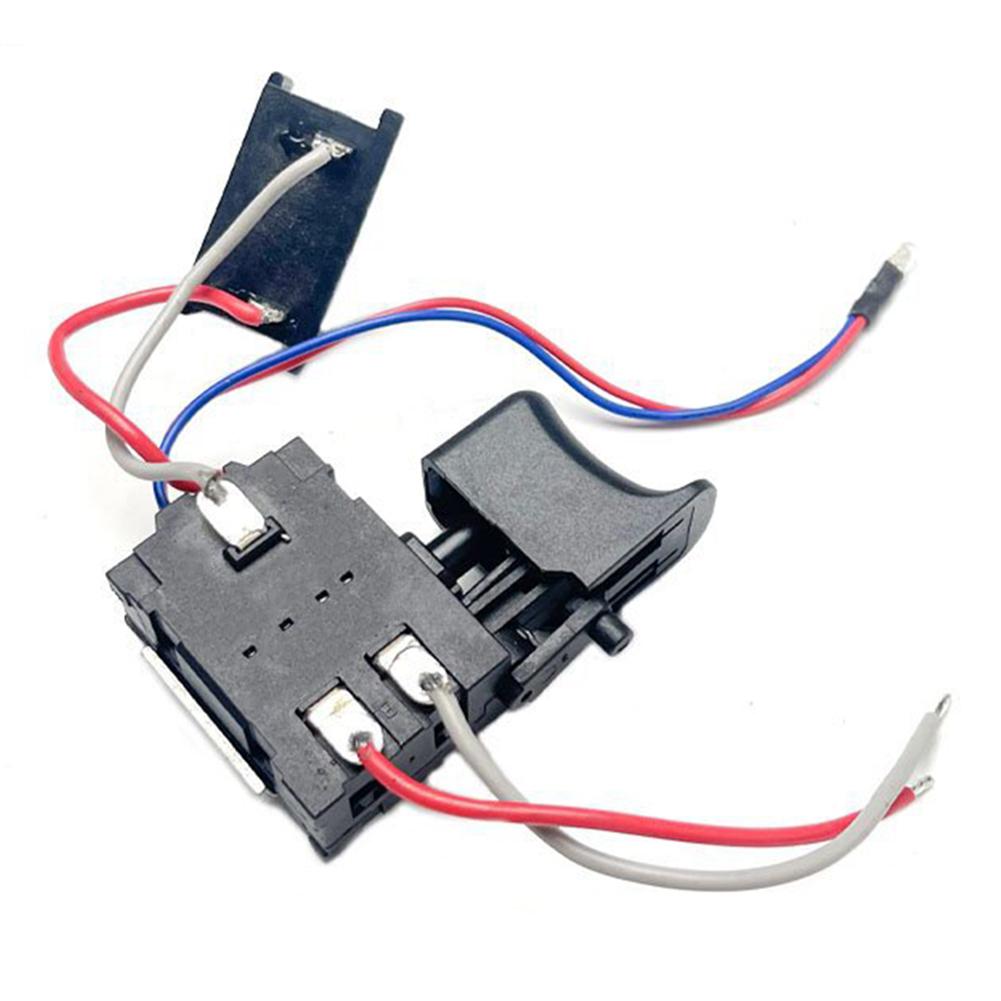 Cordless Electric Drill Trigger Switch with Speed Controller and Dustproof Push Button for Power Tools Replacement