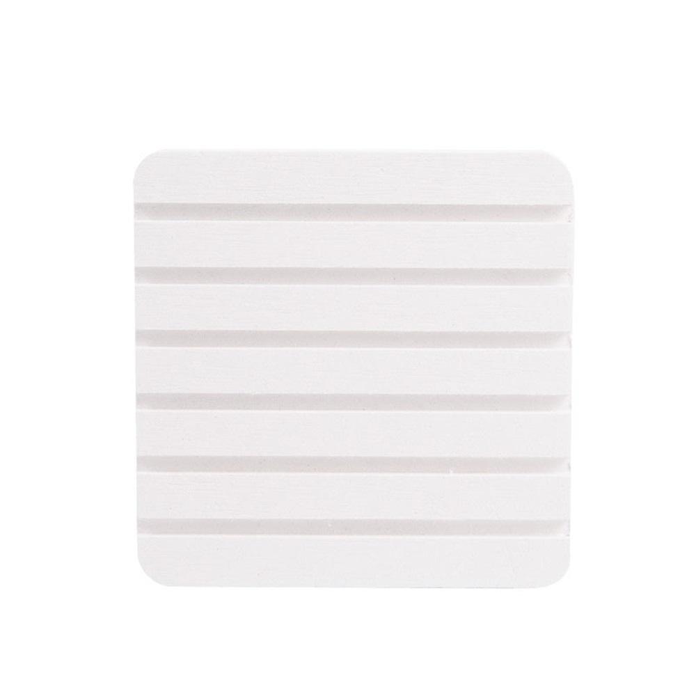 Diatom Mud Absorbent Soap Pad Quick Drying Wash Basin Storage Coaster Bathroom Non-slip Square Sink Tray Sponge Absorbing Mat