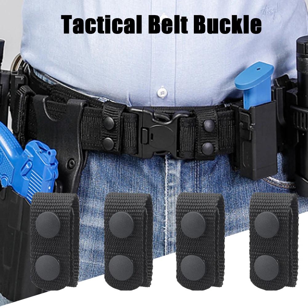 4 Stück Mehrzweck-Taktischer Gürtelschnalle Schwerlast-Gürtelhalter Tragbares Gurtband Gürtel Ausrüstung Zubehör Für Outdoor-Sportarten