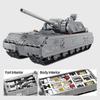 Military Heavy Tank Panzer Viii Maus Building Blocks German Ww2 Soldier Police Army Weapons Bricks Children Toy Gifts For Adults
