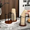 Luxury Disposable Cup Storage Holder Water Tea Cups Dispenser Rack Shelf with Longer Stick Mug Display Stand Home Storage Holder