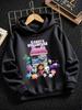 Colorful Gabby's Dollhouse Kids Sweatshirt Hoodie Summer Cute Cartoon Crewneck Street 3-14