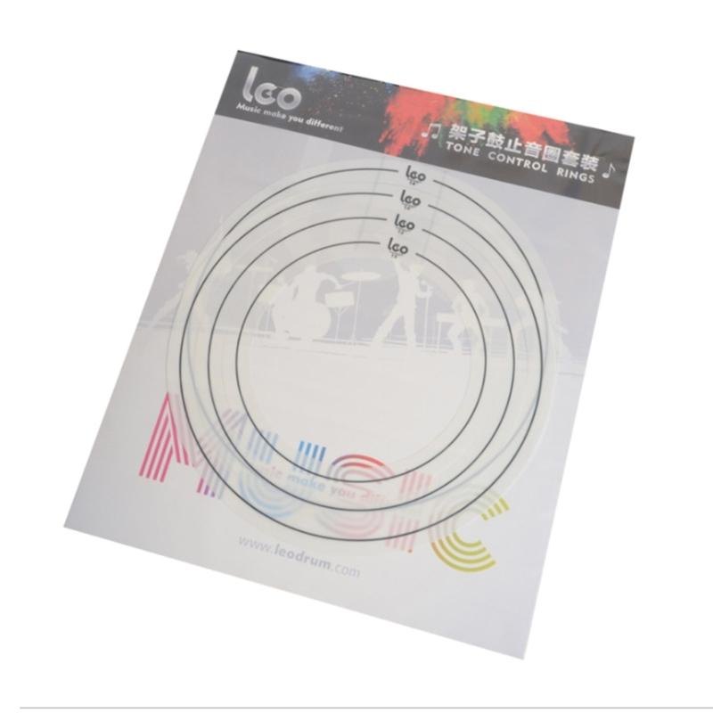 4 Pcs Drum Muffler Dampening Rings Tone Control Rings Non Slip Drum Silencers Rings DIY Percussion Noise Control Parts 1