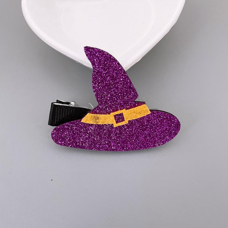 Funny Pumpkin & Ghost Hair Clips for Kids - Halloween Festival Dark Style Costume Accessories