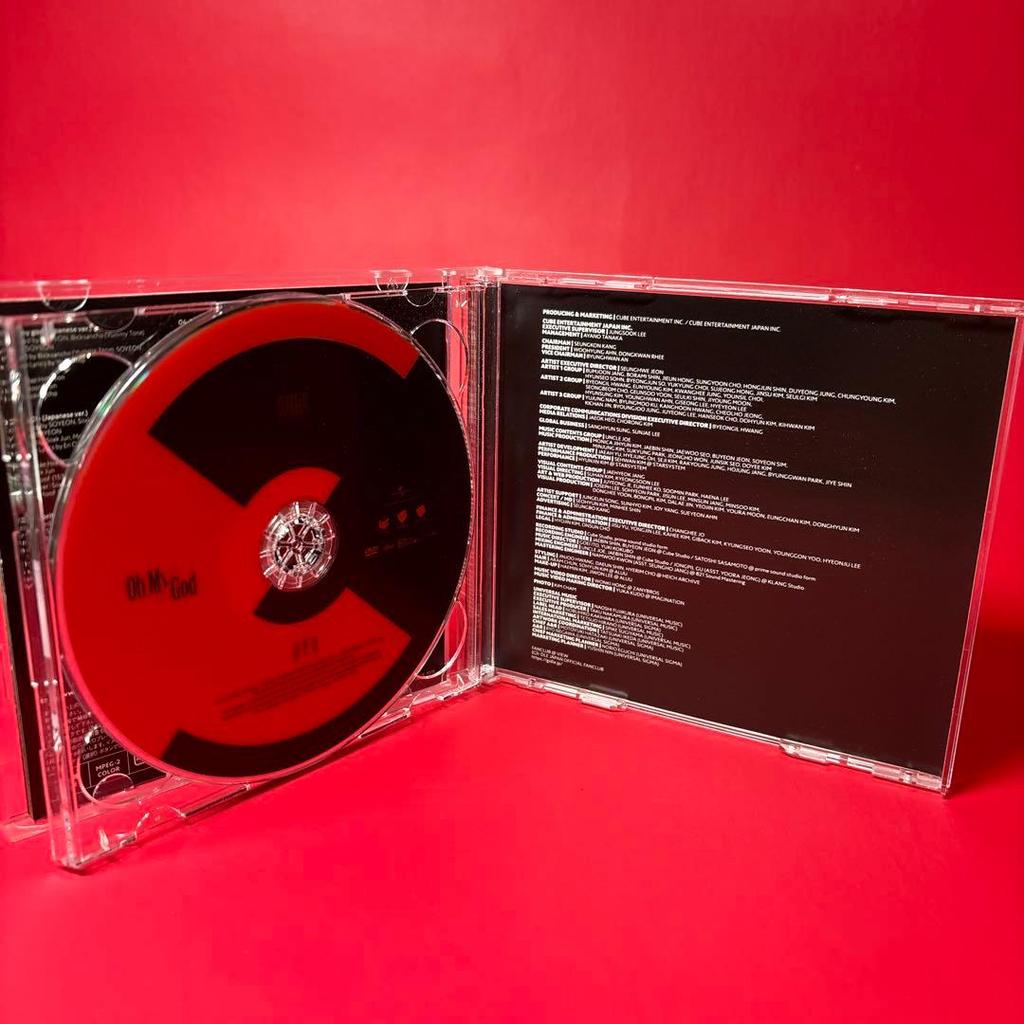 [USATO] Prima Stampa A (sol) con Obi (CD-DVD) I-DLE Oh my god CD DVD