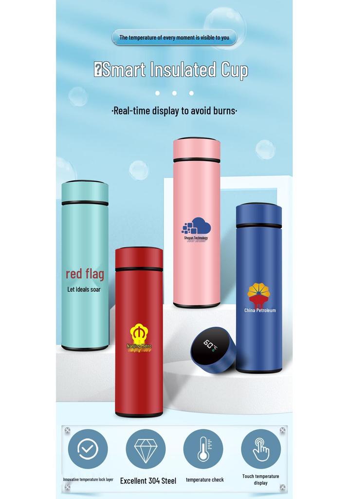 High-End Dragon Boat Festival Gift Set: Insulated Cup, Neck Massager, and Umbrella