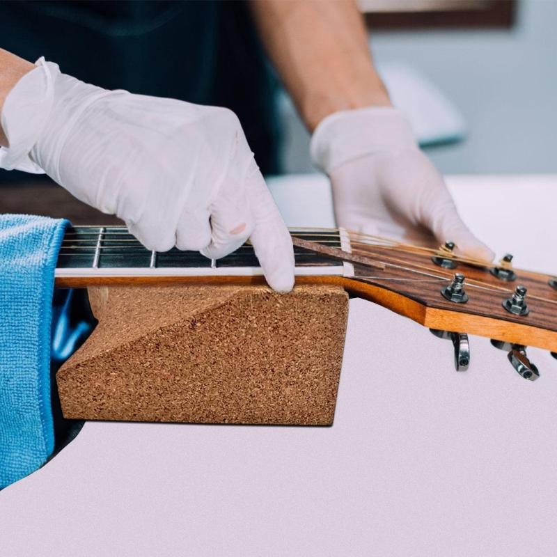 Natural Cork Guitar Neck Support Pillow Guitar Maintenance Neck Support Pillow Stand Guitar Neck Rest Cradles Enduring