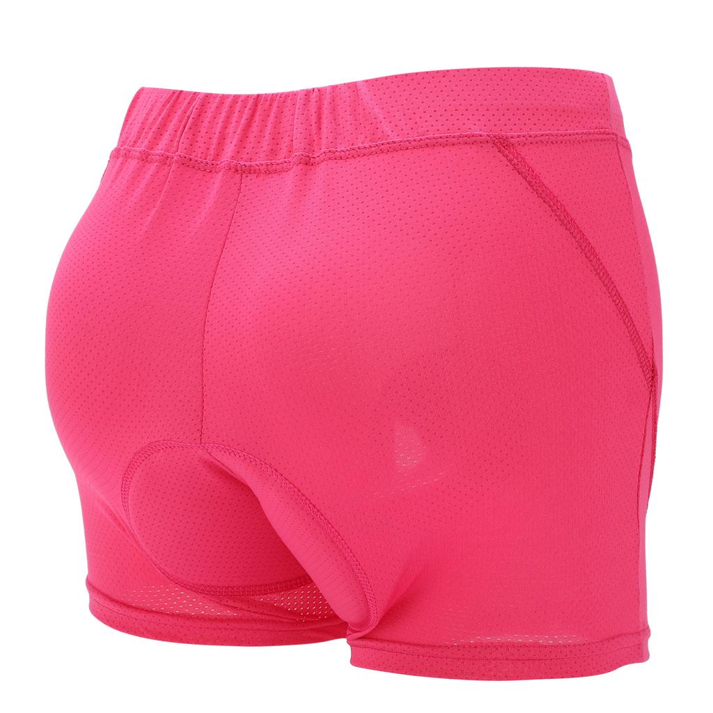 Cycling Padded Shorts Silicone Pad Design Elastic Soft Breathable Comfortable Cycling Underwear for WomenXXL