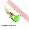 6pcs Garden Landscape Decor Simulation Birds Photography Props with Clip Artificial Birds Crafts Tree Ornaments Colorful