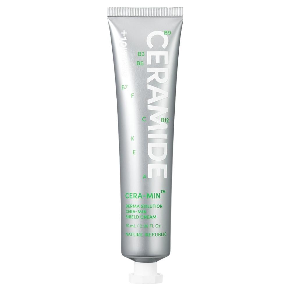 Nature Republic Derma Solution Ceramine Shield Cream 70ml - Moisture Barrier Protection & Deep Hydration
