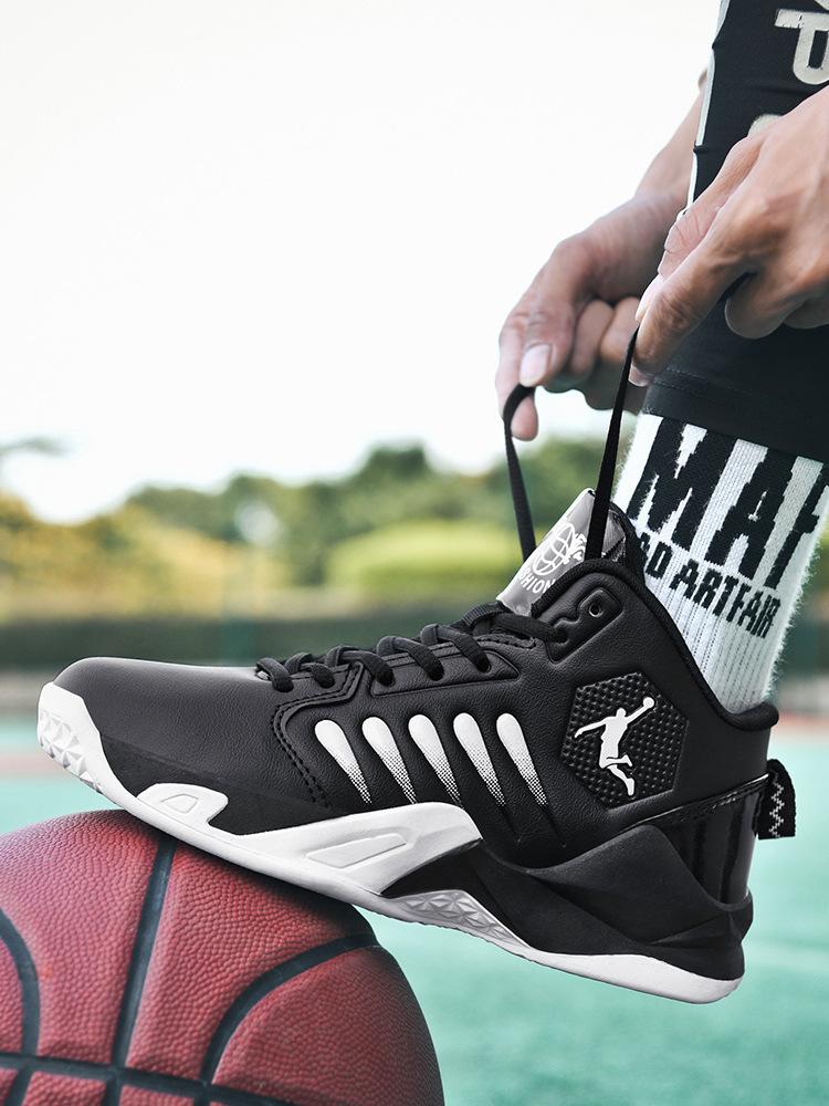 Kobe Basketballschuhe Reibungsgeräusch Rutschfest Verschleißfest Schüler High-Top Sportschuhe Venom Echte Basketballschuhe