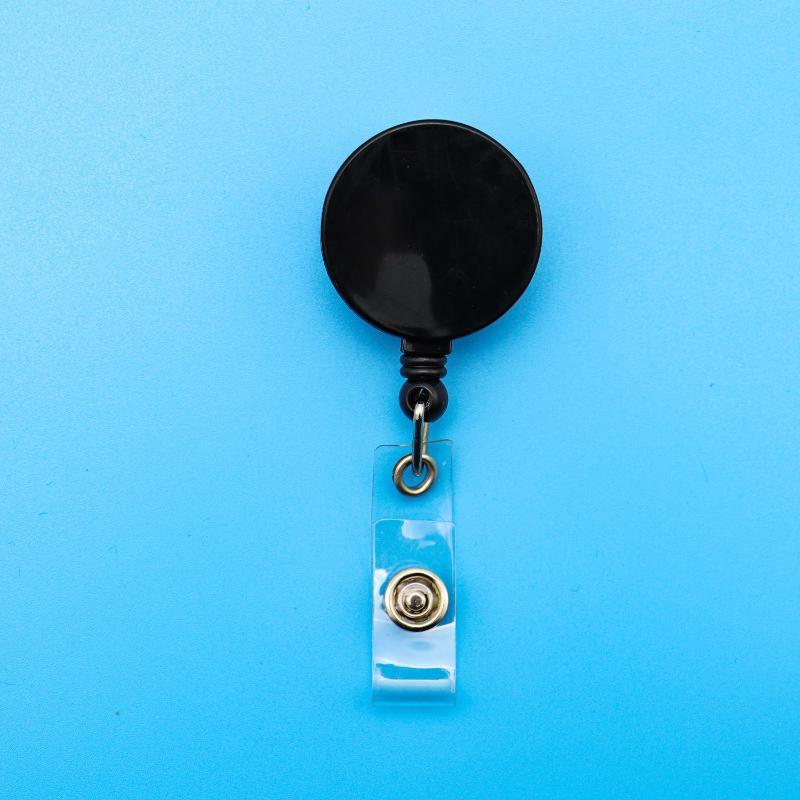 Retractable Badge Reels With Heavy Duty Belt Clip Smooth Retraction For Nurses Office Staff Students Use