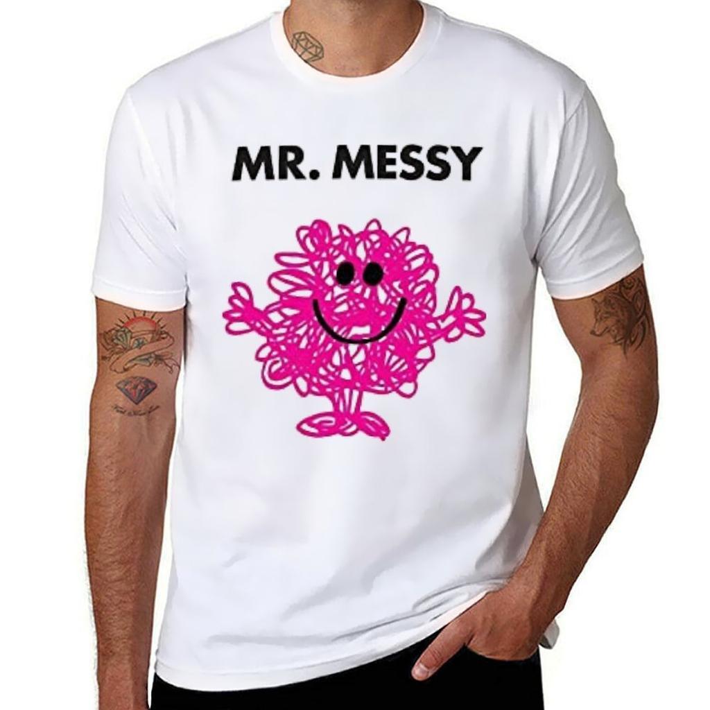 T-shirt Mr Messy Casual Base Stile Streetwear