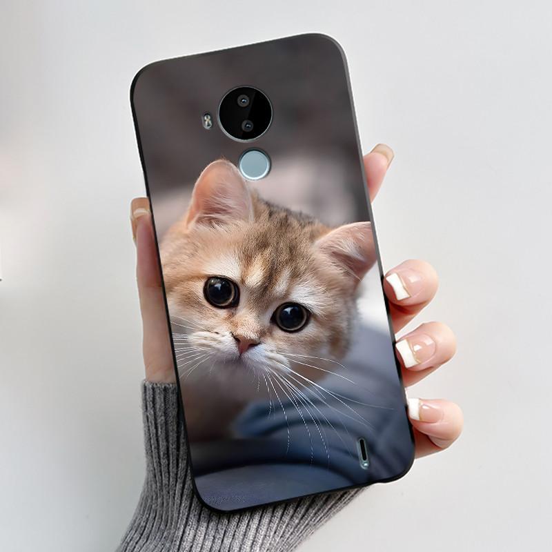 Cute Case For Nokia C30 Capa Coque Printing Shell Protective Cover Soft Silicone Cartoon Phone Casing Fundas