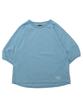 [CLIFMEYER] Short-sleeved T-shirt, Sweat-resistant, Cooling, Lantern Sleeve, Wet-protect, Women's, Small, Blue