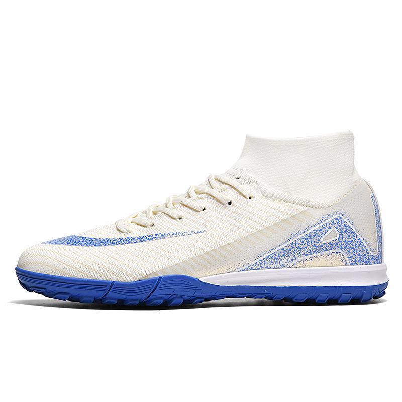 New Football Shoes Male And Female Students Training European Cup Spikes Artificial Grass Tf Football Shoes