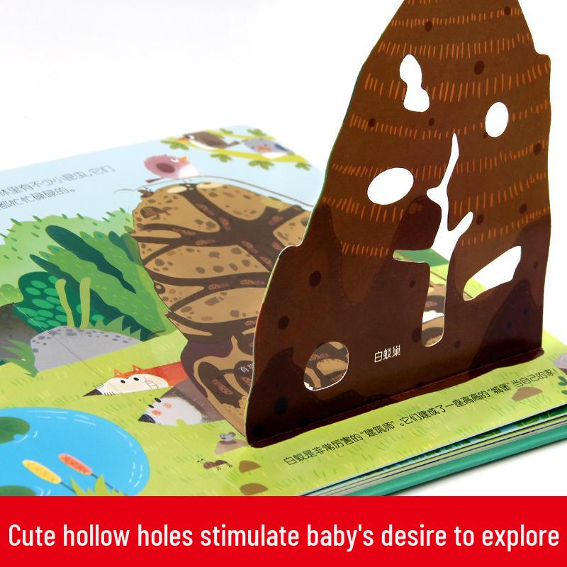 Hidden Little Secrets Vol. 1 & 2: 3D Pop-up Science Picture Book for Kids