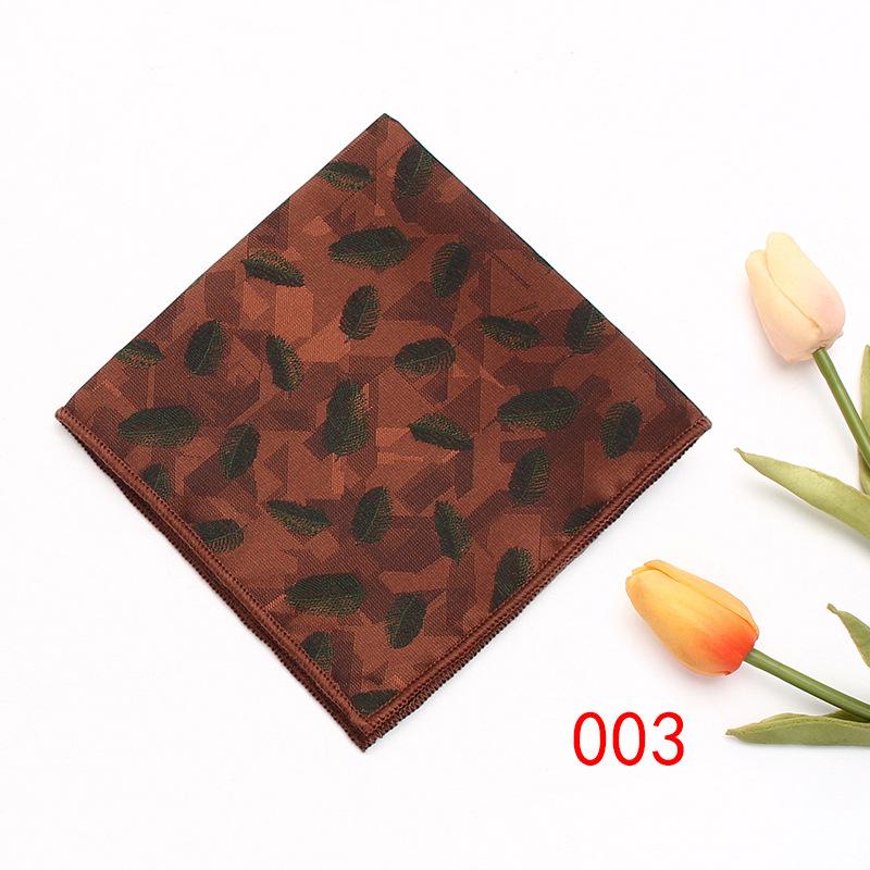Men'S Business Suit Pocket Towel Pattern Wedding Chest Towel Handkerchief Banquet Small Square Towel Suit Accessories