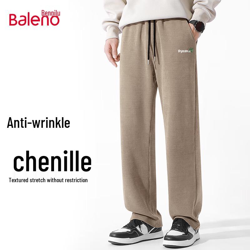 

Baleno Men s Chenille Straight-Leg Casual Sweatpants L