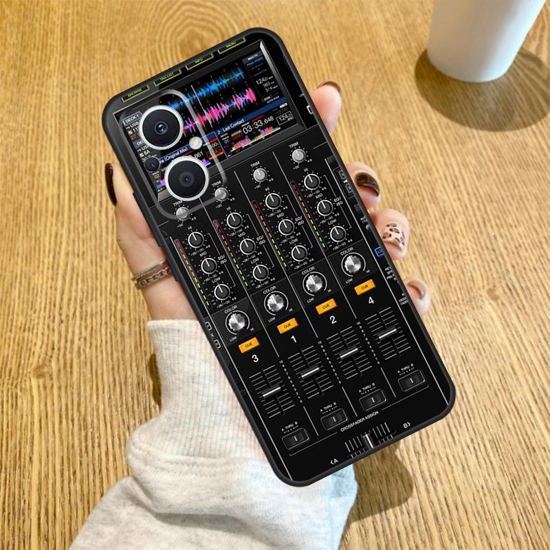Music DJ Controller Mixer Funda For OPPO Reno 7 8 Lite 14 F 13F 12F 11F 13 12 11 10 Pro OPPO Find X9 X8 X6 X5 Pro Case