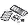 TRZX Stainless Steel RC Window Mesh Protective Net Mesh Window Cover for 110 Traxxas TRX-4 RC Crawler Car