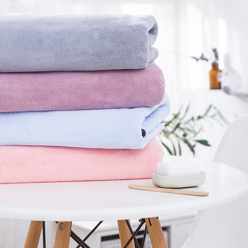 Extra Large Bath Towel 90X180CM Coral Velvet Adult Household Thickened Soft,quick To Dry, Absorbs Water, Household Blanket