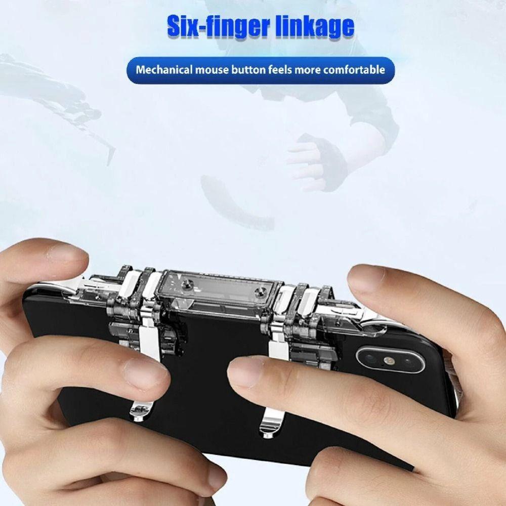 Multifunctional Aim Button Gamepad Gaming Trigger Mobile Phone Game Controller Triggers Joysticks