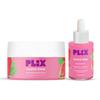 PLIX - THE PLANT FIX Guava Glow Dewy Serum with 10% Vitamin C + Guava Glow Smoothie Moisturizer Duo | Daily Use Skincare Set for Smooth, Radiant Sk