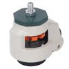 Leveling Stem Caster Adjustable Height M12 Threaded Rod Workbench Rotating Caster with 62mm Wheel