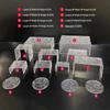 Acrylic Ripple Dessert Display Stand for Weddings and Buffets