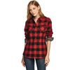 Ssikyual Women'S Flannel Cotton Check Shirt