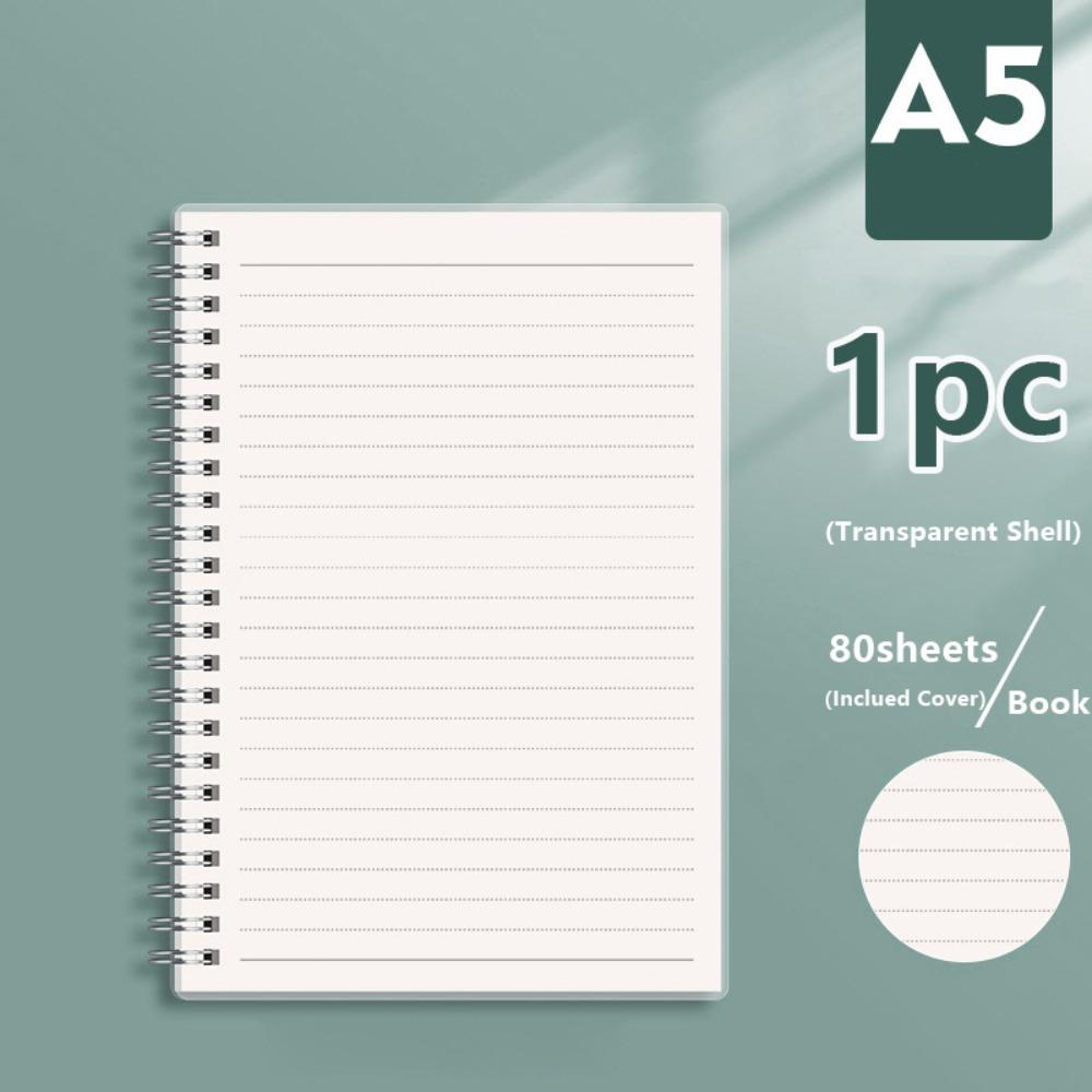 A4/A5/A6/B5 Coil Notebook Grids/Blank/Horizontal Line Memo Pad  School Office Supplies