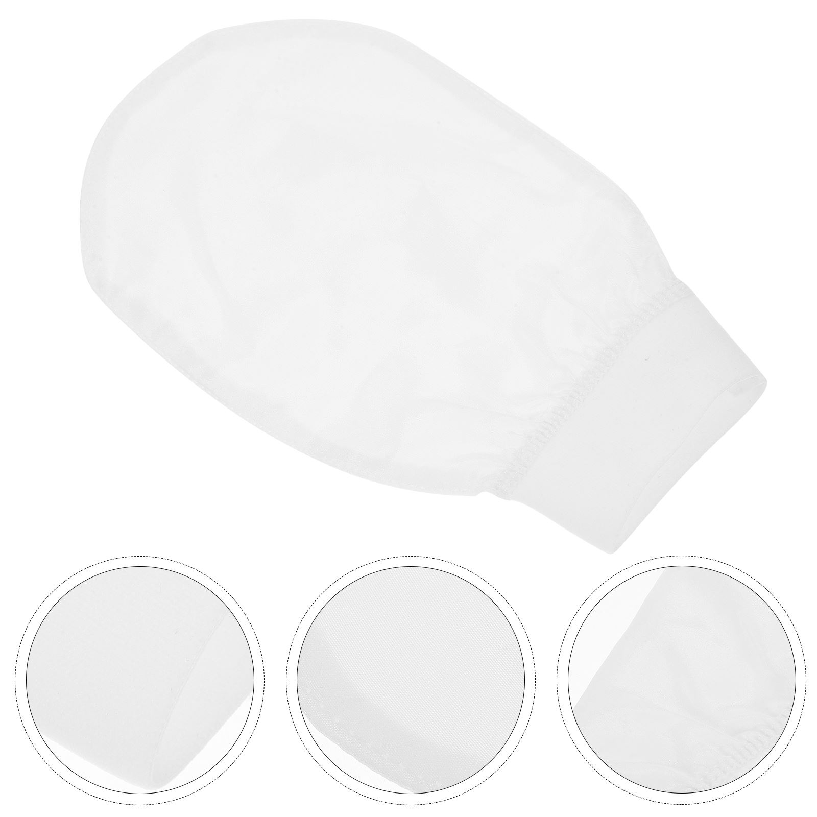 

Silk Bath Towel Body Scrubber Exfoliating Gloves Shower Mitt Bath Brushes Sponges Scrubbers Pink Lightweight Portable білий