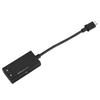Adaptador Micro USB a HDMI 1080P con sonido estéreo de 8 canales y video HDMI de 5 pines para Android