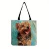 Cartoon Shoulder Bag Women Animal Dog Shopping Bag Teen Casual Bagel Dog Tote Bag Men Beagles Handbag