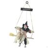 Broom Witch And Creepy Sound Halloween Prop Decor