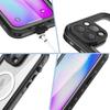 iPhone 14 Pro Max Waterproof Case, Redpepper, for MagSafe, Black