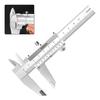 0-100mm Vernier Caliper Small Depth Gauge Household Measuring Caliper Metal Vernier Caliper Micrometer Gauge Measuring Tool