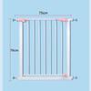 Child & Pet Safety Gate: No-Drill Stair & Door Guard Fence
