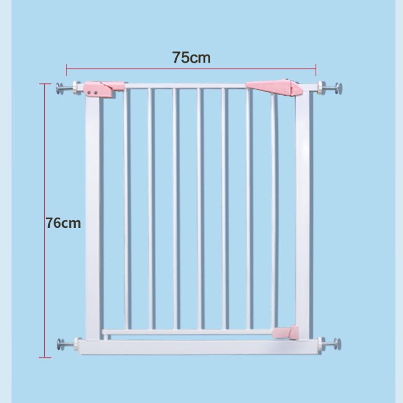 Child & Pet Safety Gate: No-Drill Stair & Door Guard Fence