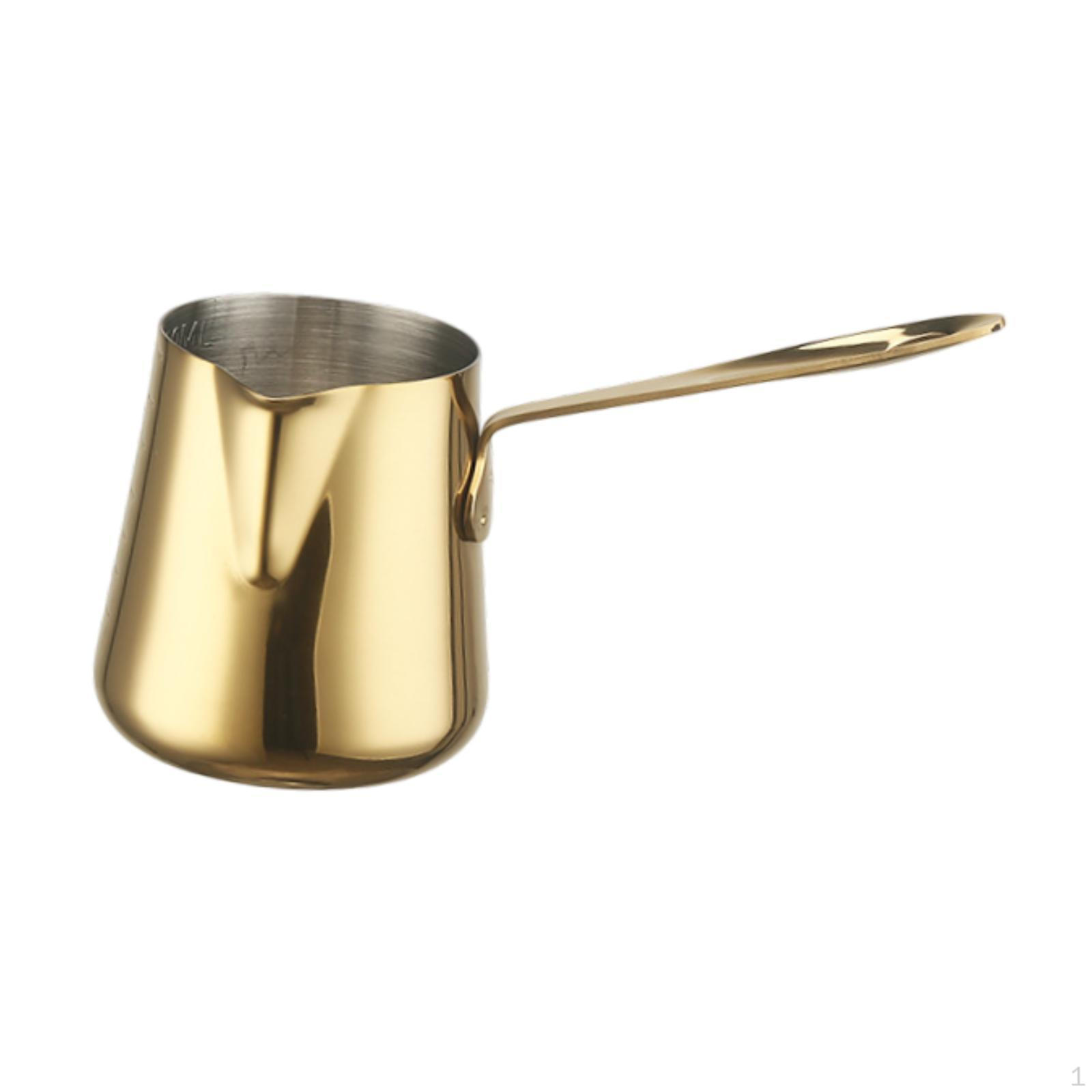 

Кофейная чашка для молока, кувшин для взбивания молока, эспрессо, утолщенная, нержавеющая сталь 304, тяга Gold 1000ml