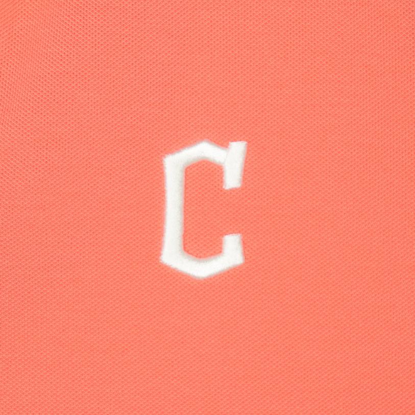 New MLB Cleveland Guardians Polo Shirt Women's Coral 3FPQB0343-45COD