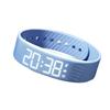 Fitness Alarm Clock Watch IP65 Waterproof Multifunctional USB Charging Digital Silent Vibration Wake-Up Sports Wristband