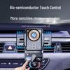 Rotating Wireless Car Charger Phone Mount with Smart Sensor Technology