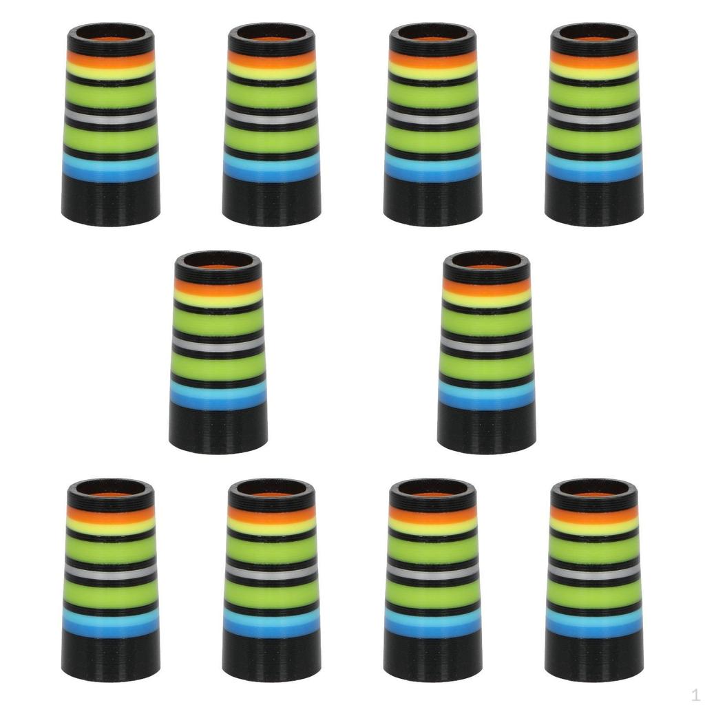 10 Golf Eisen Ferrulen für Taper Tip Wedge Schläger Reparaturteile Herren Damen