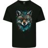 Tribal Fox With a Watercolour Effect Kids T-Shirt Childrens