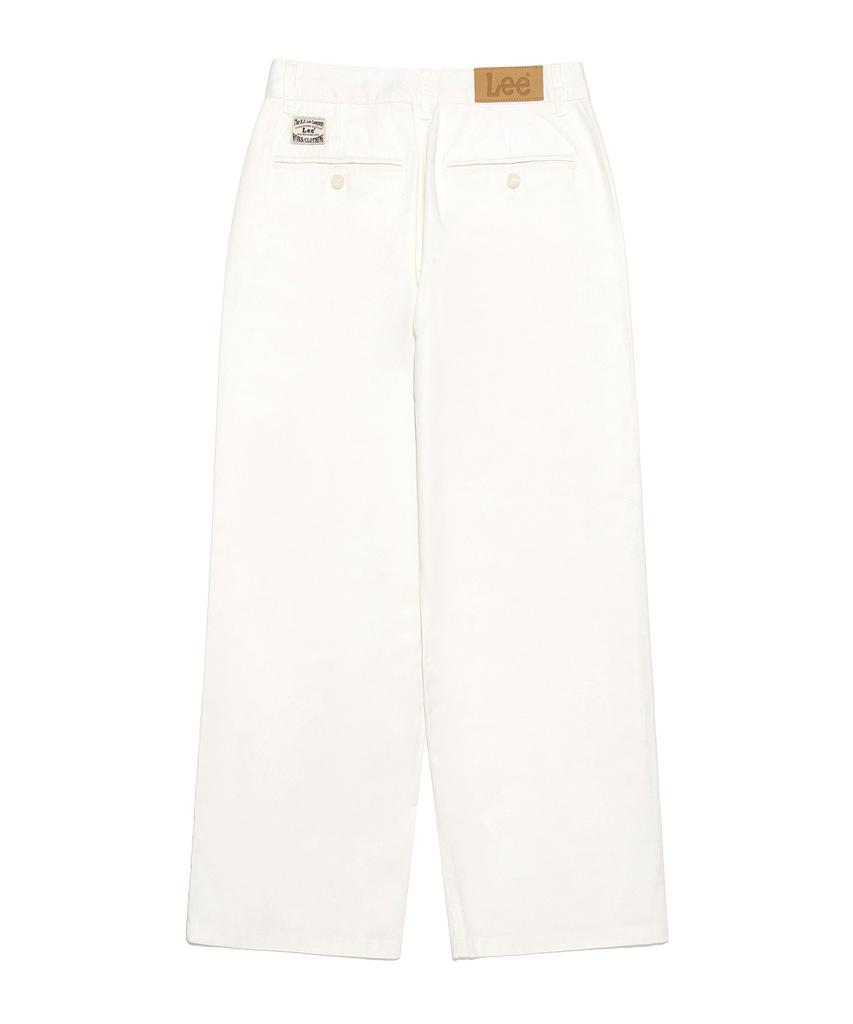 LEE Women'S Straight Fit Chino Pants Cream